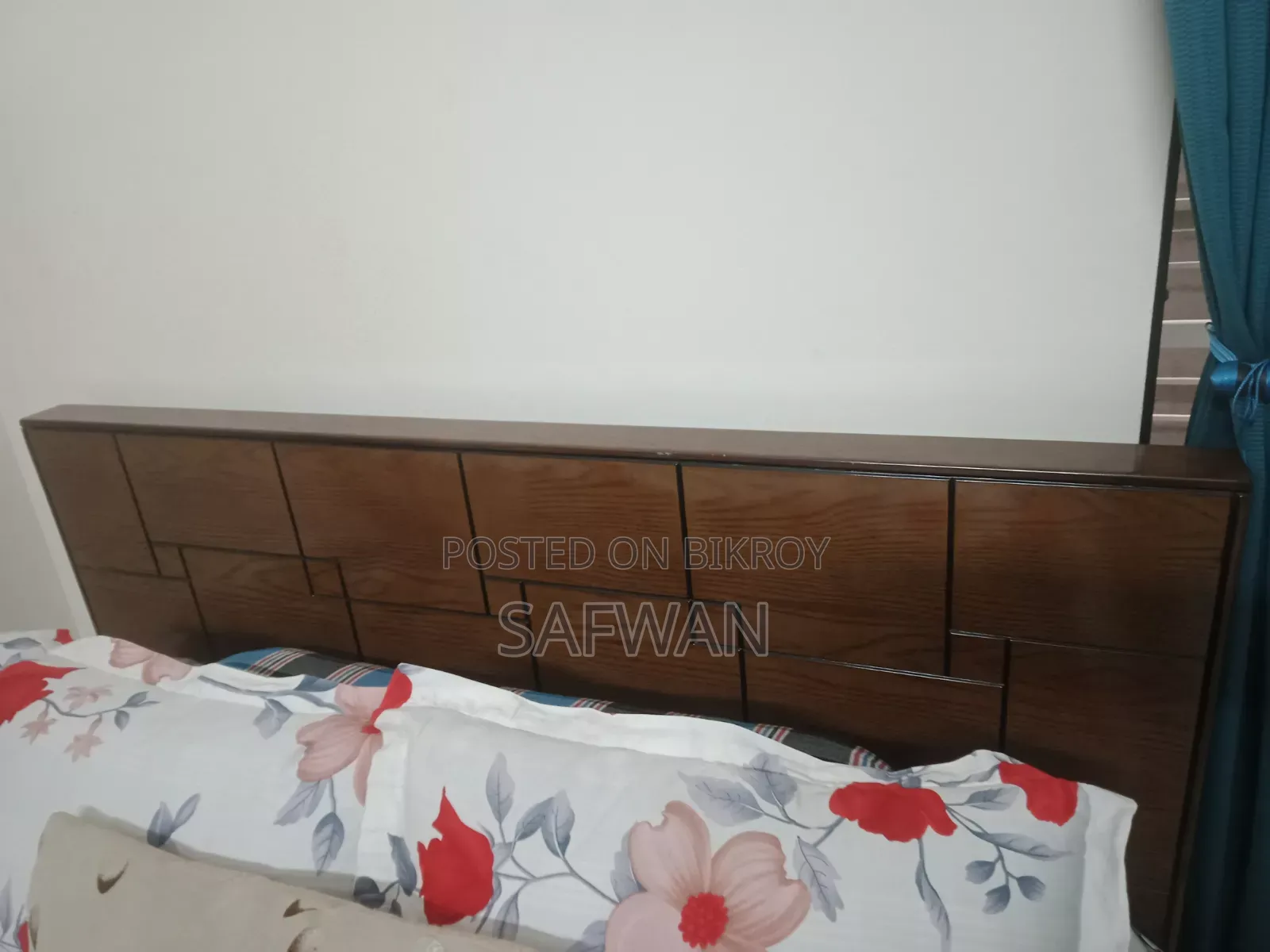 Malaysian Wood Furniture Set – Bed, Almirah, Dressing Table