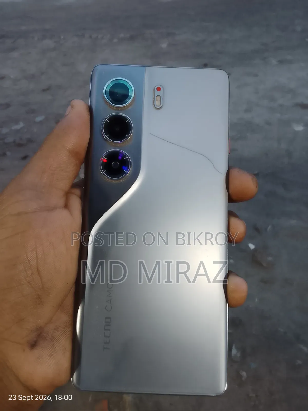 Tecno Camon 40 Pro 5G 256 GB Graphite