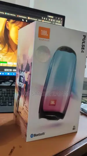একদম ফ্রেশ কন্ডিশনে JBL Pulse 4 (৩৬০° লাইট শো স্পিকার) বিক্রি হবে