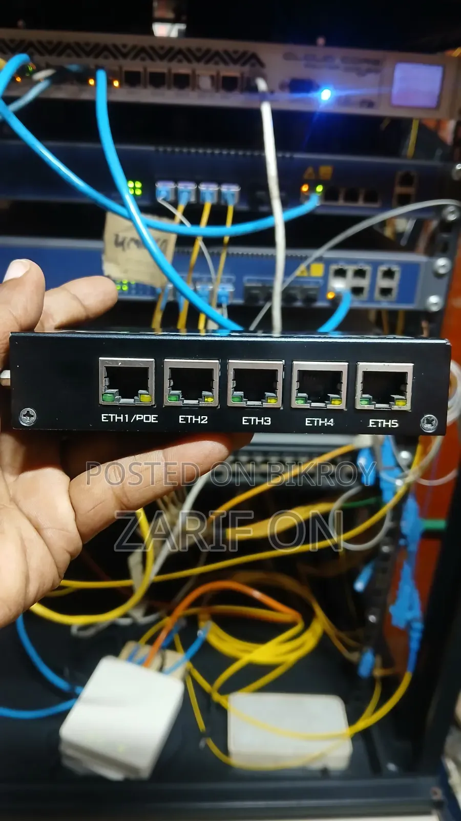মাইক্রোটিক আরবি৪৫০জি ৫-পোর্ট গিগাবিট রাউটার