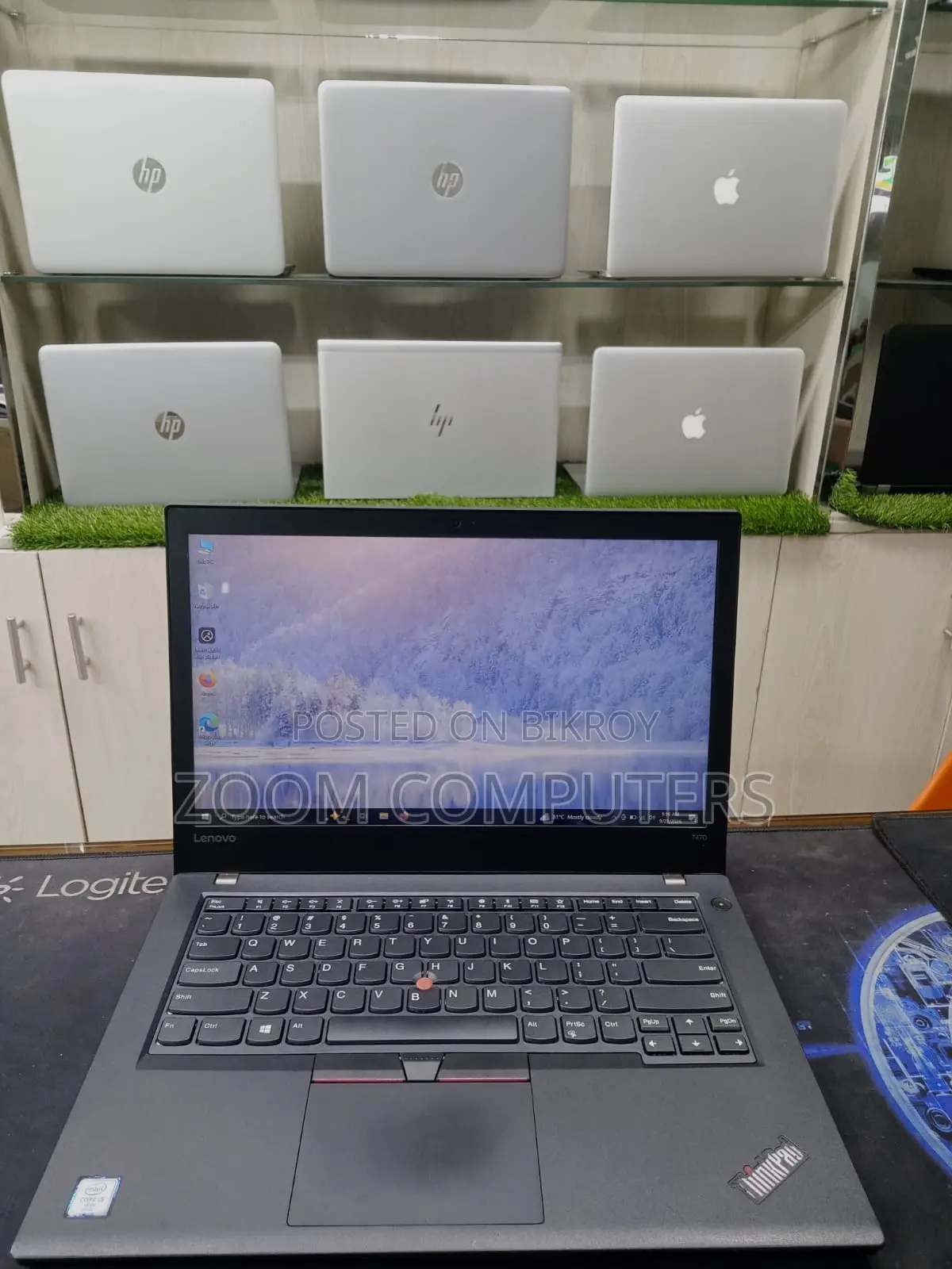 Laptop Lenovo ThinkPad T470 8GB Intel Core i5 SSD 256GB