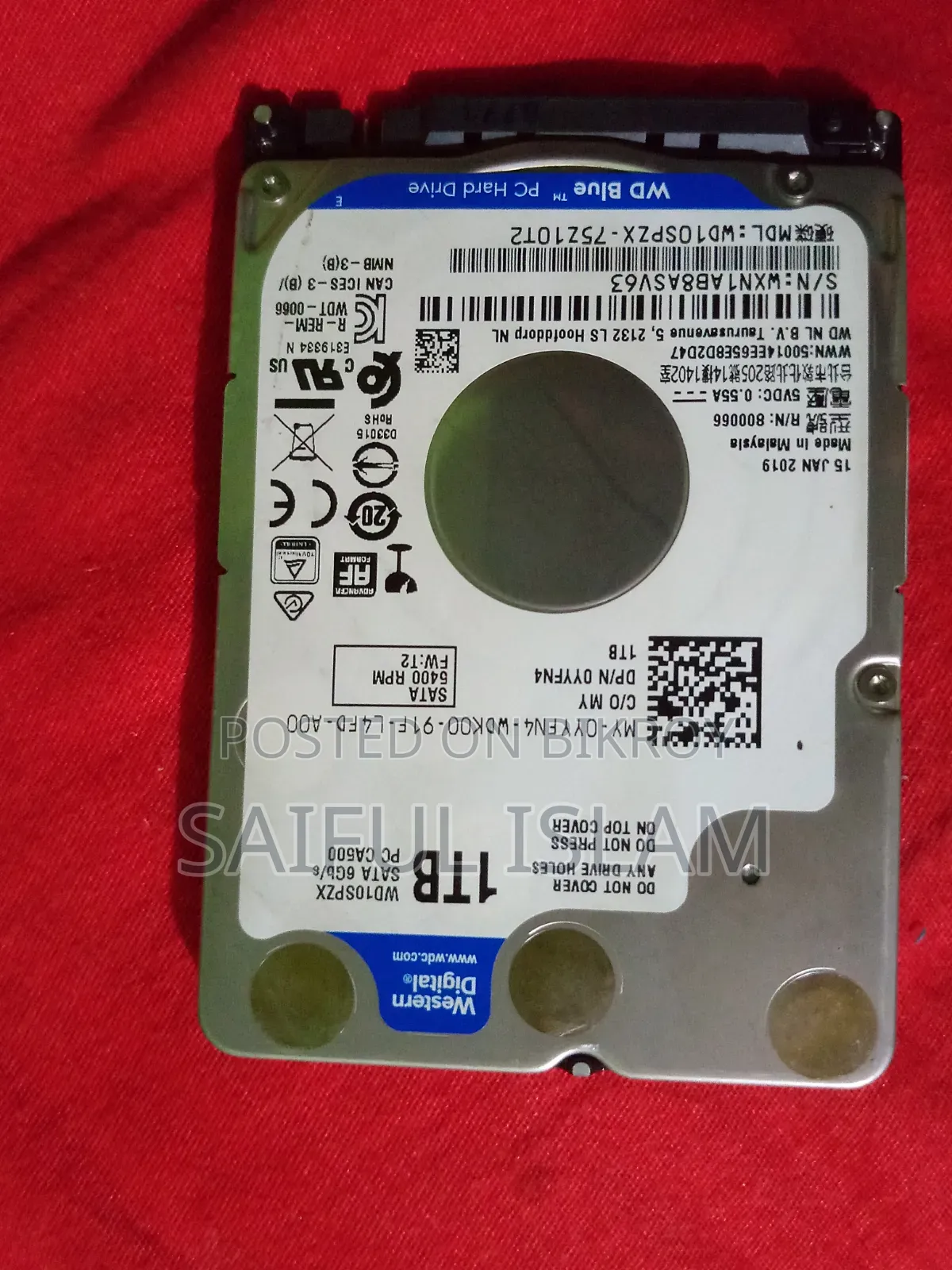 1Tb Fresh Laptop Hardisk