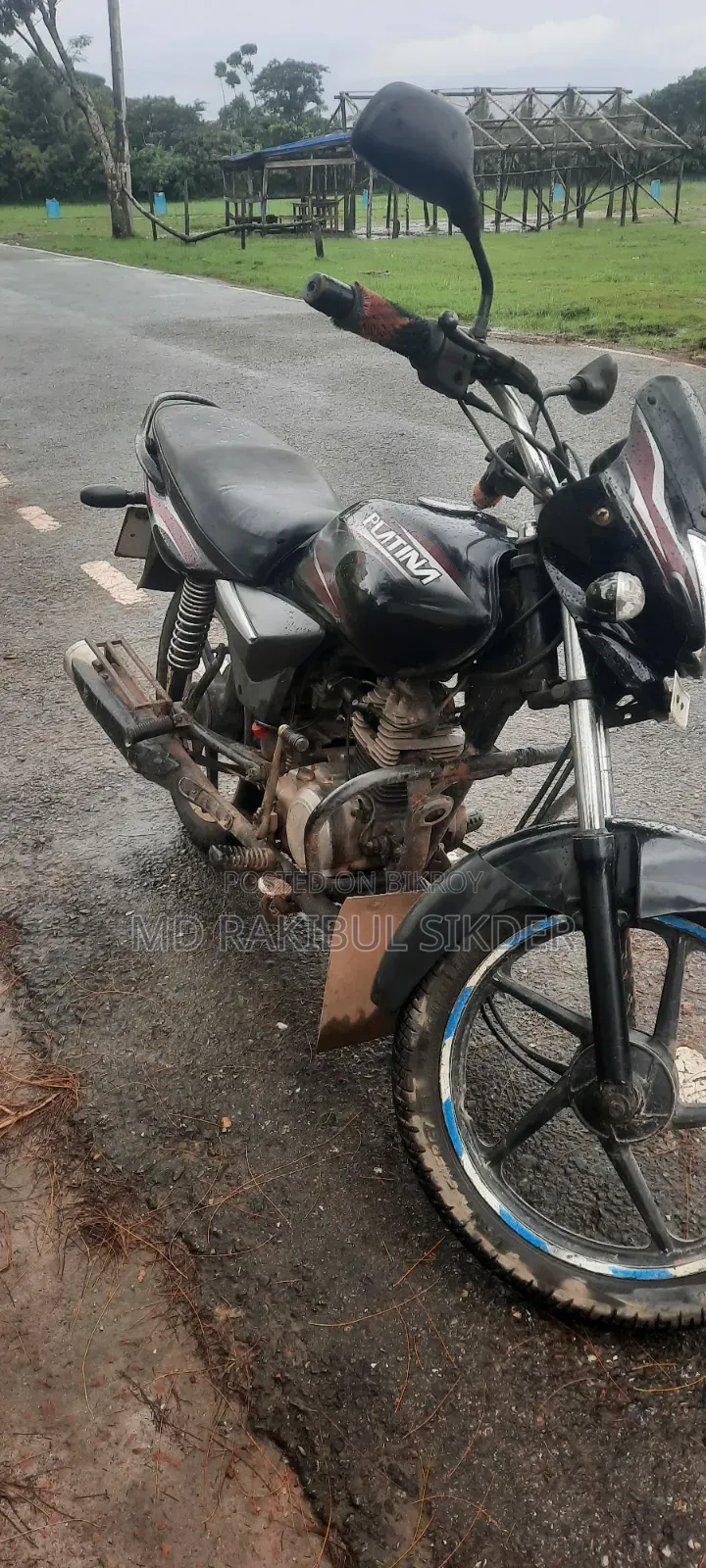 বাজাজ প্লাটিনা ১০০ ২০১৬ ব্ল্যাক