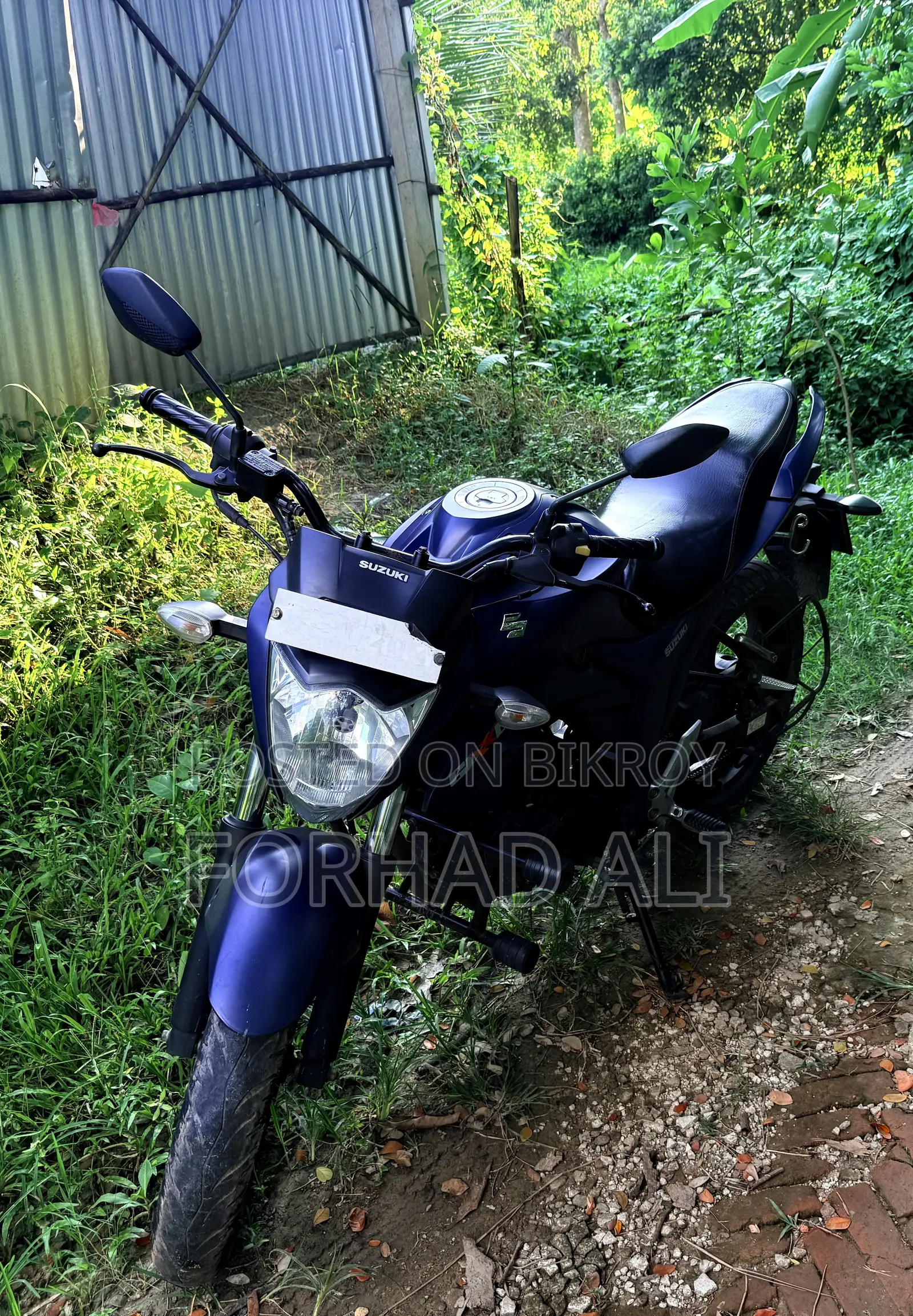 Suzuki Gixxer 2024 Blue