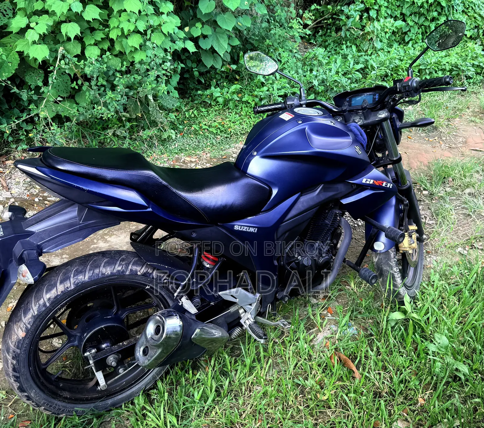 Suzuki Gixxer 2024 Blue