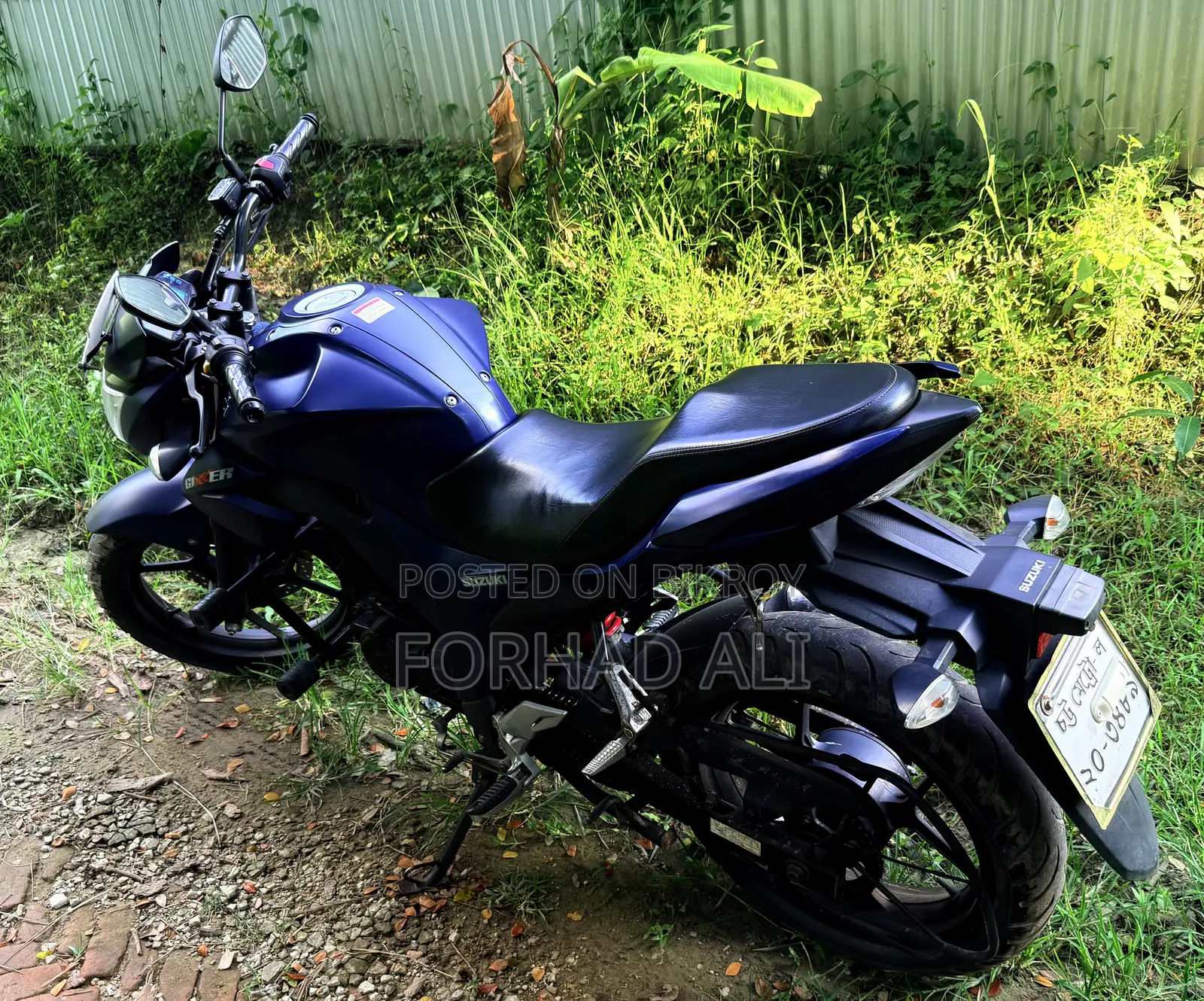 Suzuki Gixxer 2024 Blue