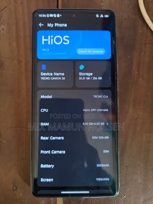 Tecno Camon 30 256 GB White
