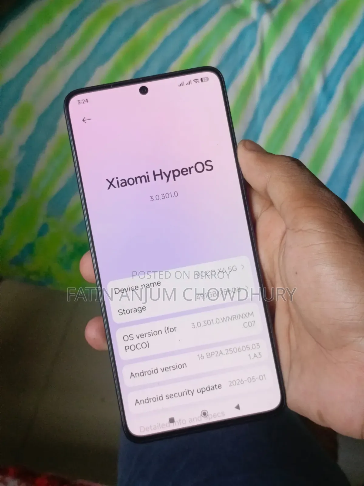 Xiaomi Poco X6 256 GB Black