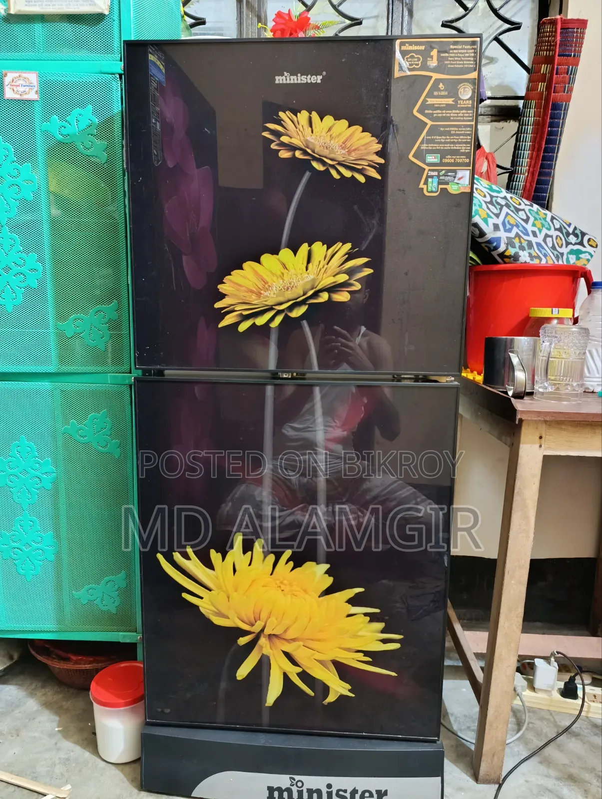 A Minister fridge for sale, not used for long