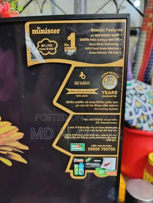 A Minister fridge for sale, not used for long