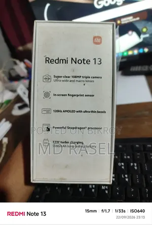 Xiaomi Redmi Note 13 256 GB Green