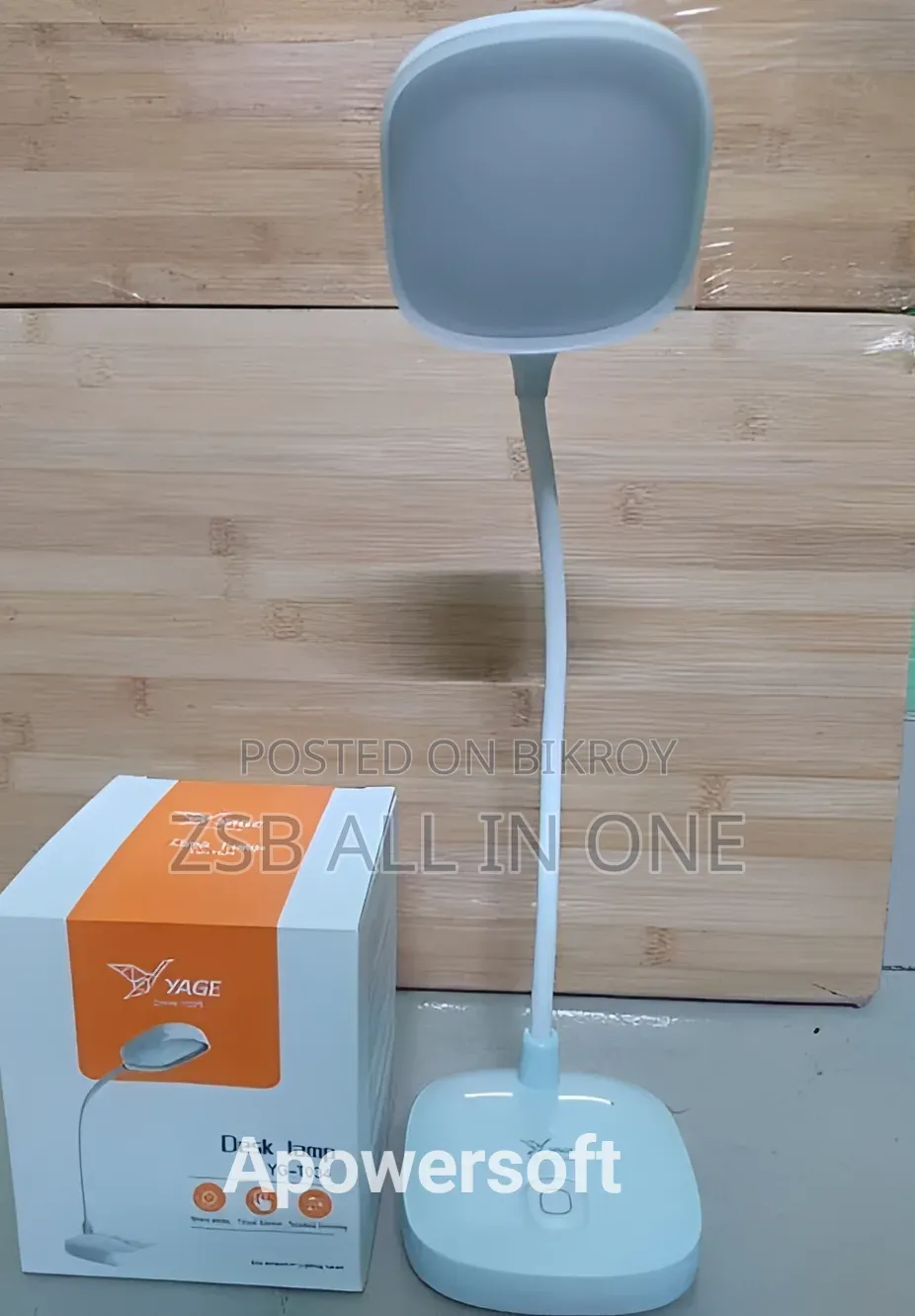 YAGE YG-T034 Portable LED Reading Lamp With Touch Switch Stepless