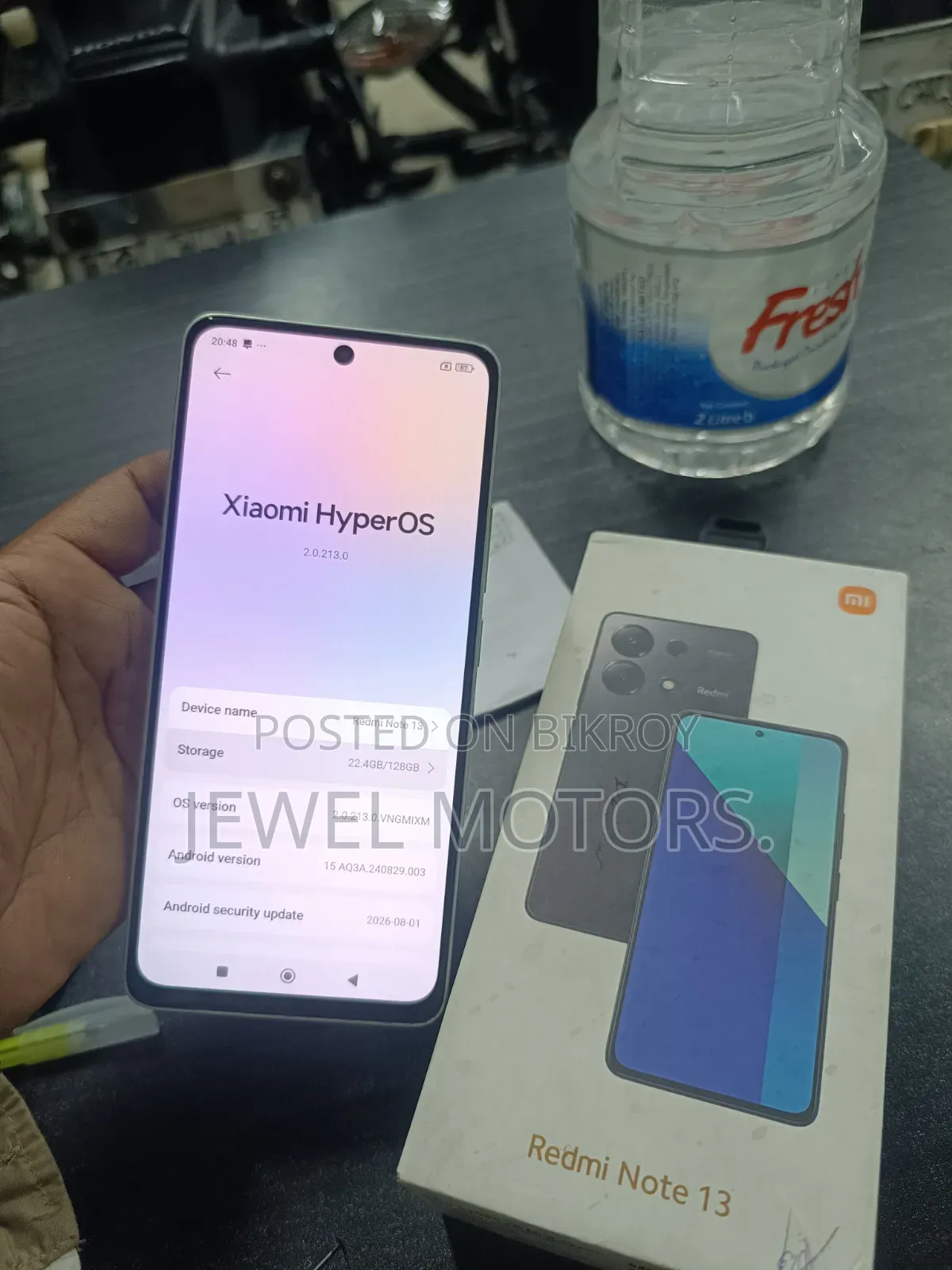 New Xiaomi Redmi Note 13 128 GB Gray