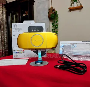 Sony PSP 3000 Full Box Yellow Color 32GB Games