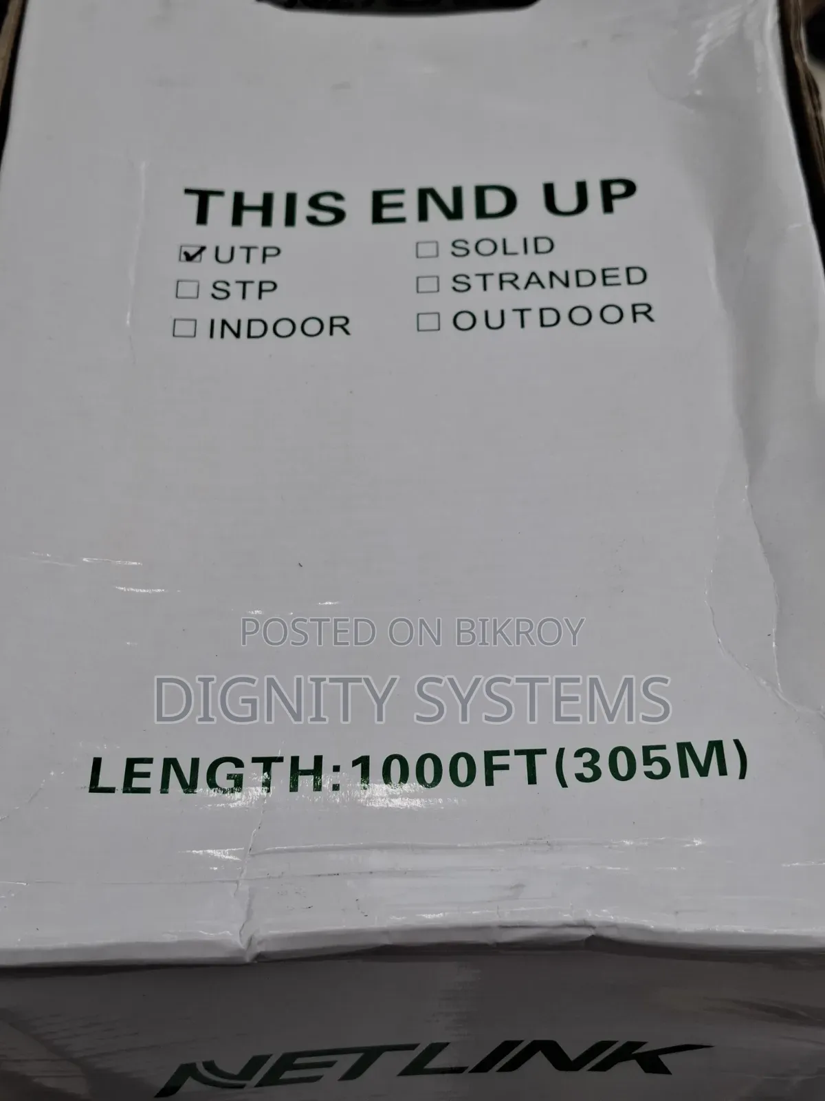 NetLink Cable | 100% Copper