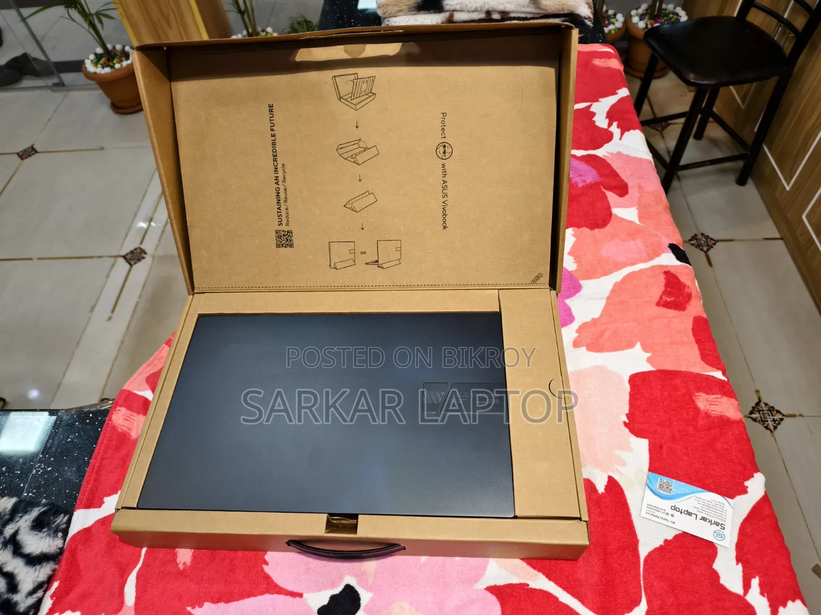 Laptop Asus Vivobook 15X OLED 16GB Intel Core i7 SSD 512GB