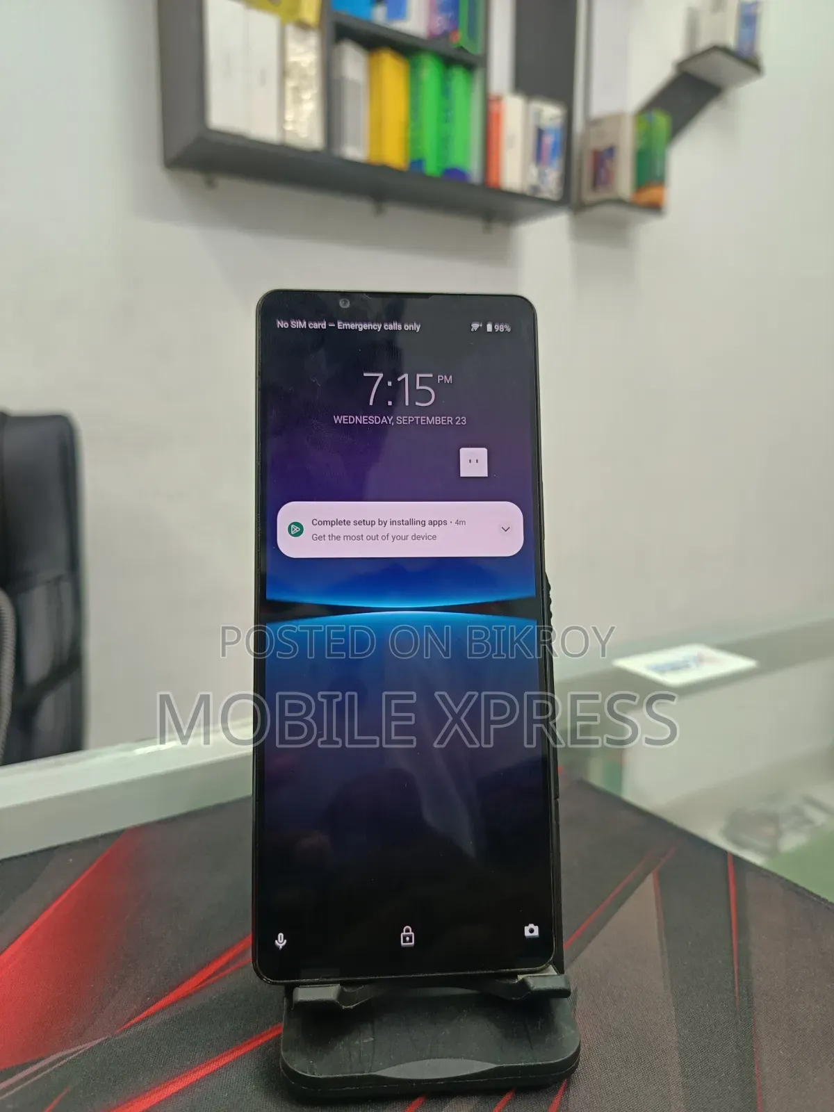 সনি এক্সপেরিয়া ১ আইভি ২৫৬ জিবি ব্ল্যাক