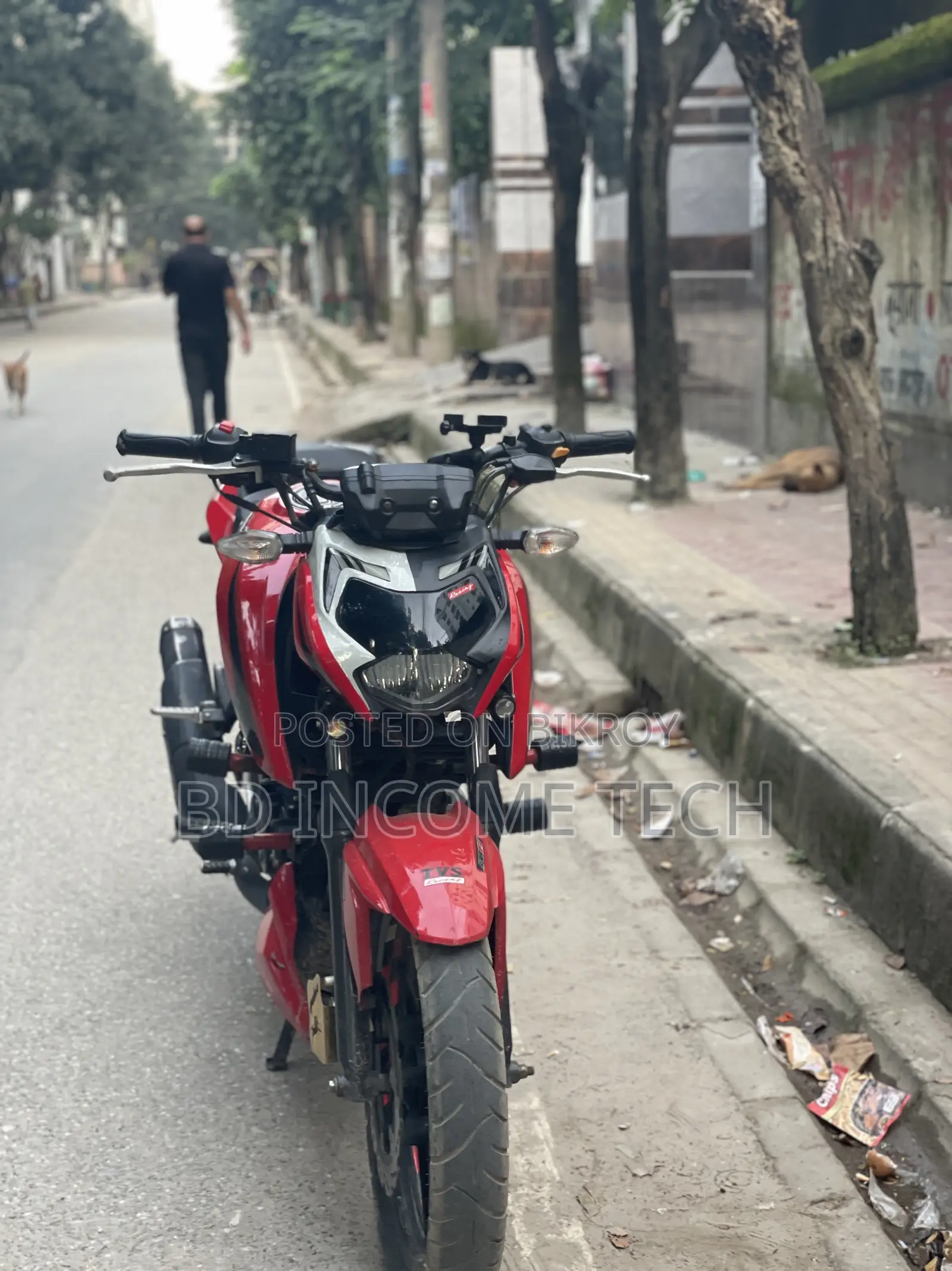 টিভিএস আপাচি আরটিআর ১৬০ ৪ভি ২০২৩ রেড