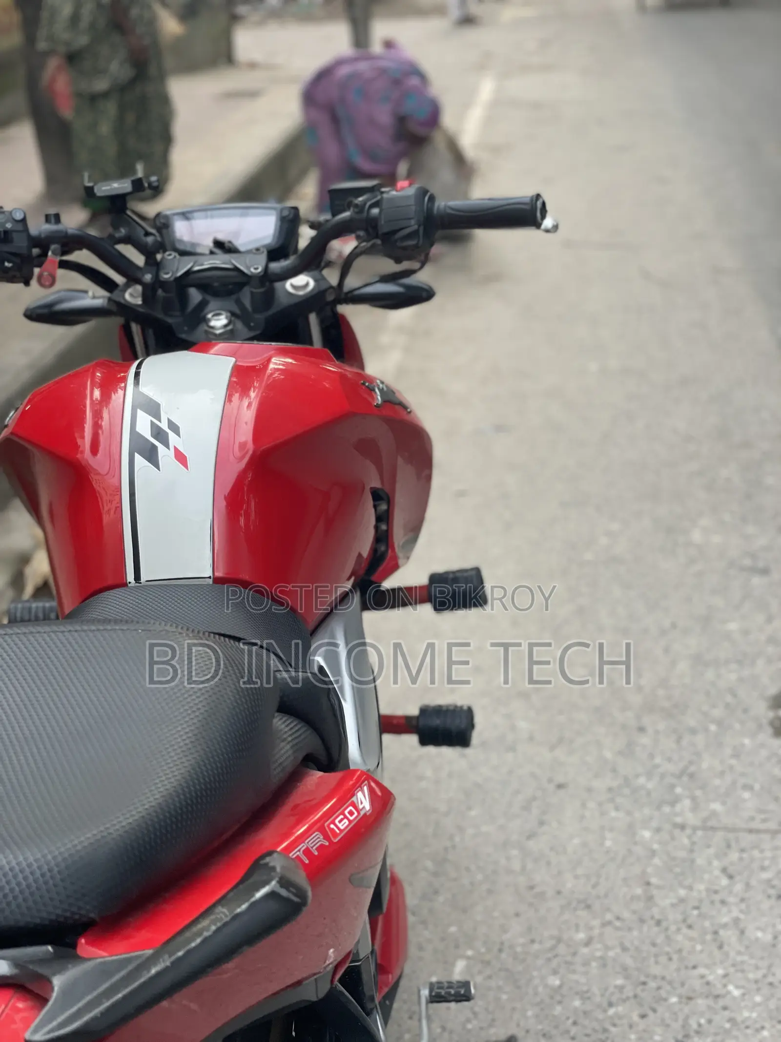 টিভিএস আপাচি আরটিআর ১৬০ ৪ভি ২০২৩ রেড