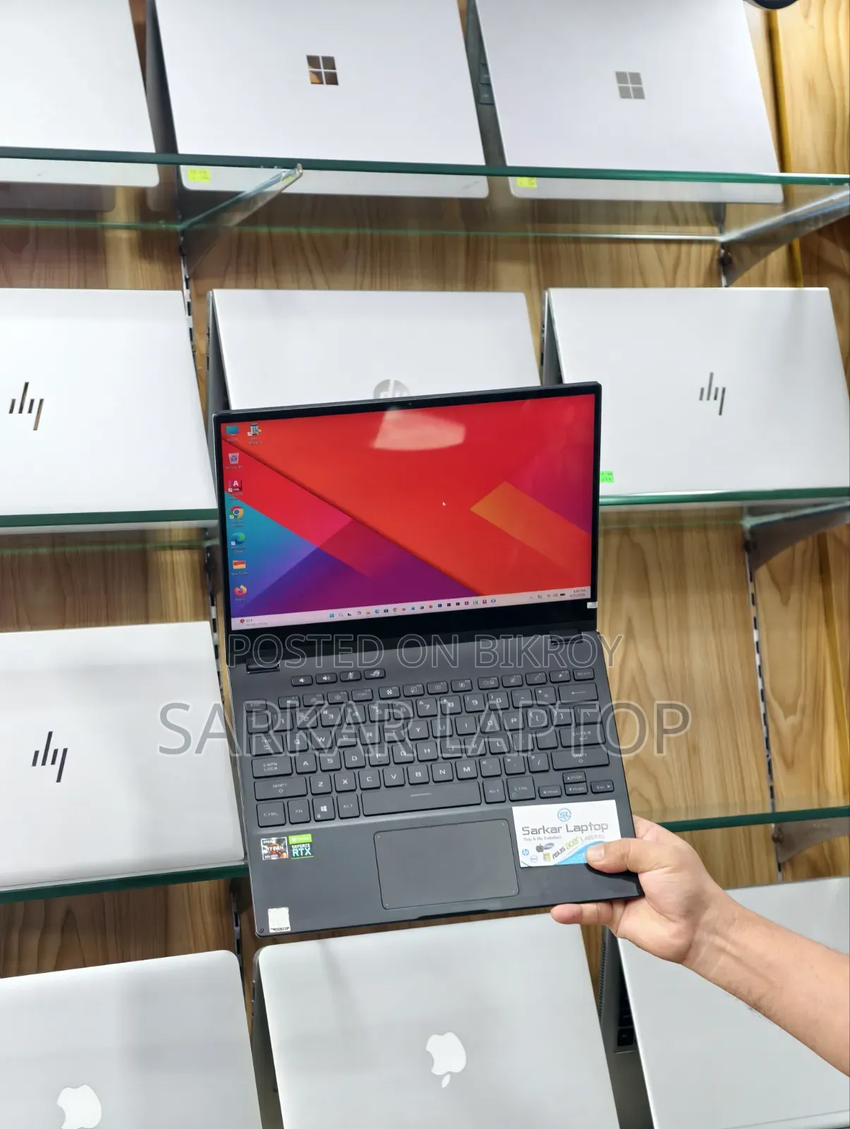 Laptop Asus ROG Flow X13 16GB AMD Ryzen 9 SSD 512GB