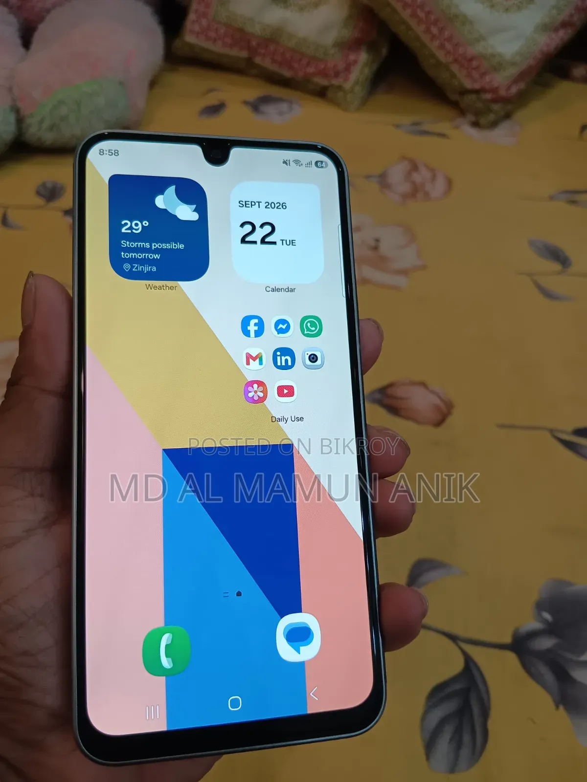 Samsung Galaxy M36 5G 128 GB Silver