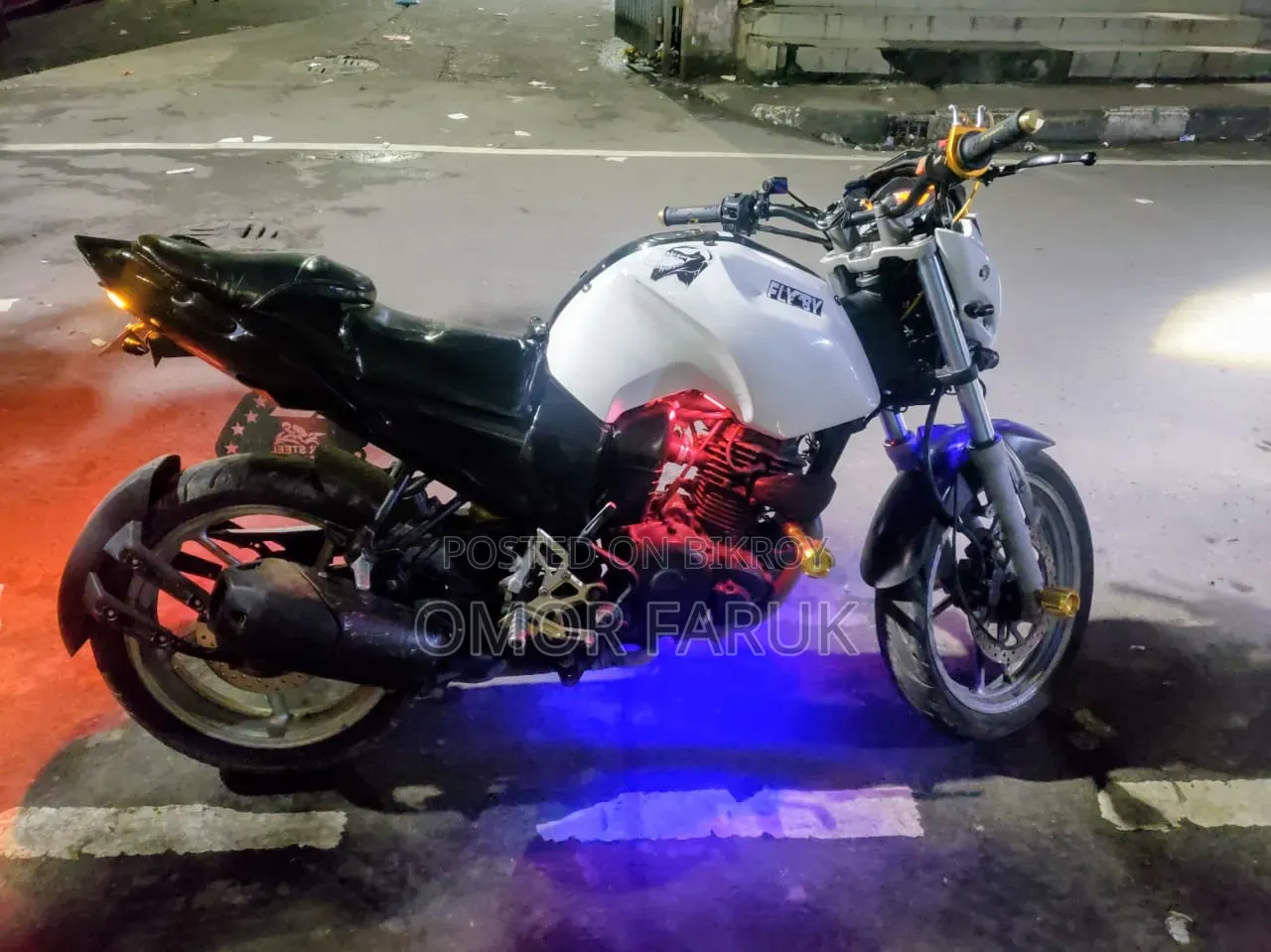 New Yamaha FZ 2012 White