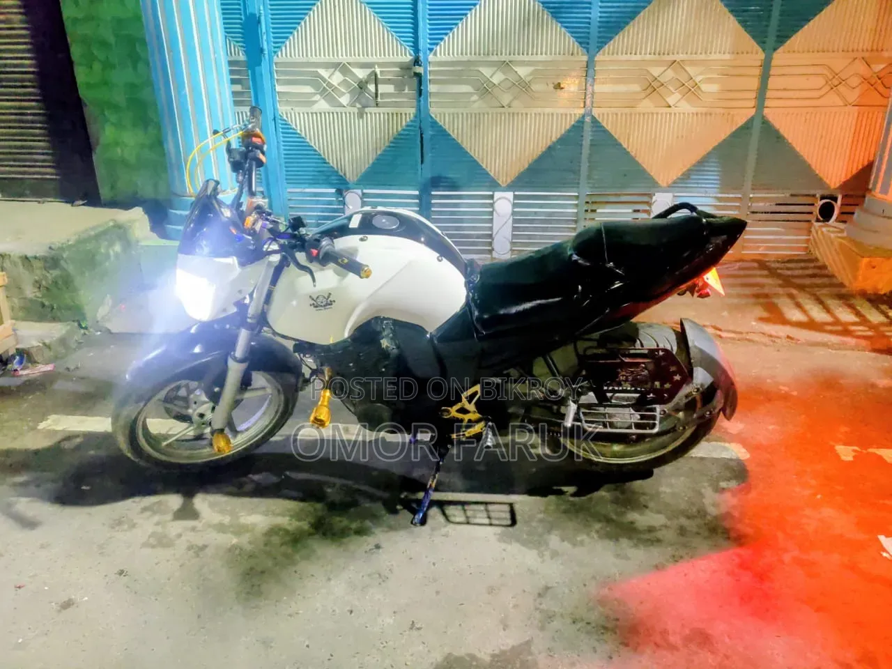 New Yamaha FZ 2012 White