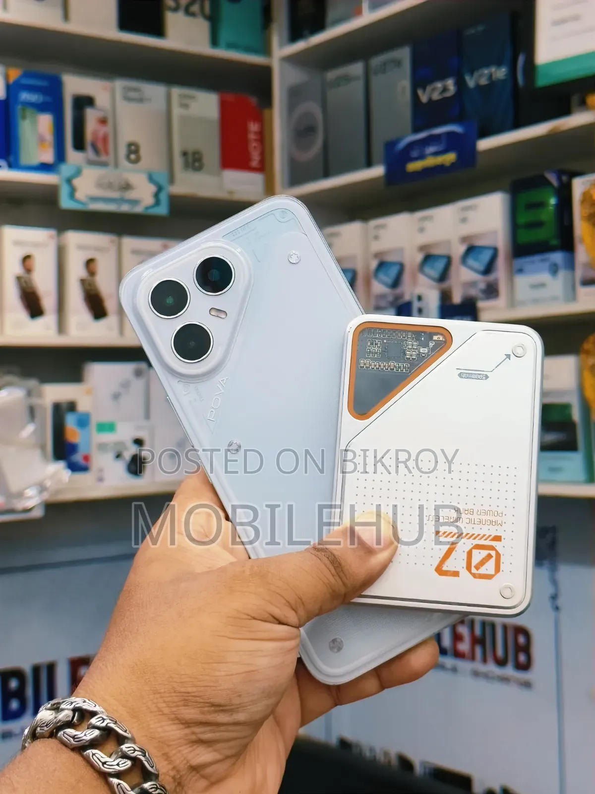 Tecno Pova 7 Pro 5G 256 GB হোয়াইট