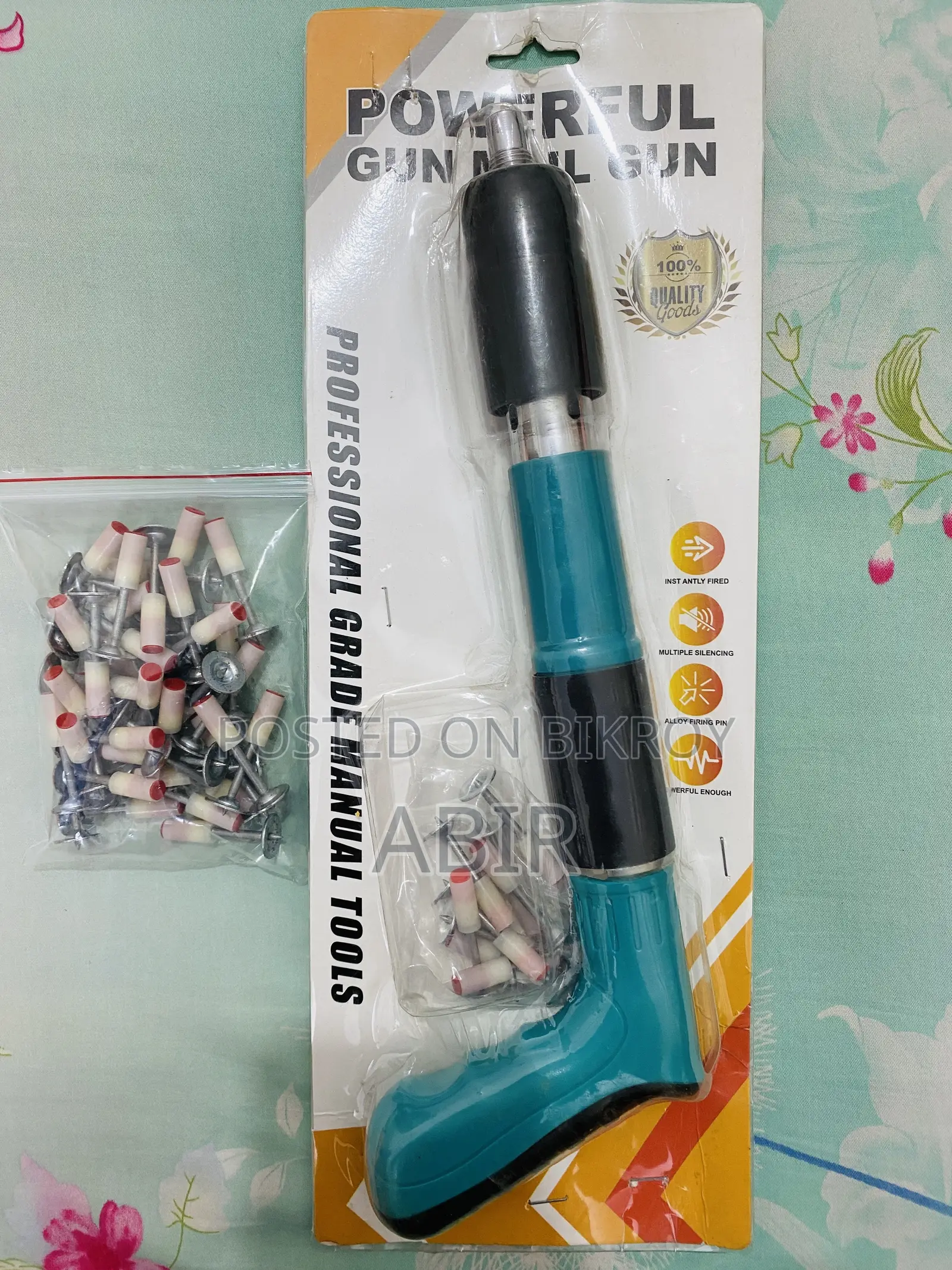 Nail Gun With Pin