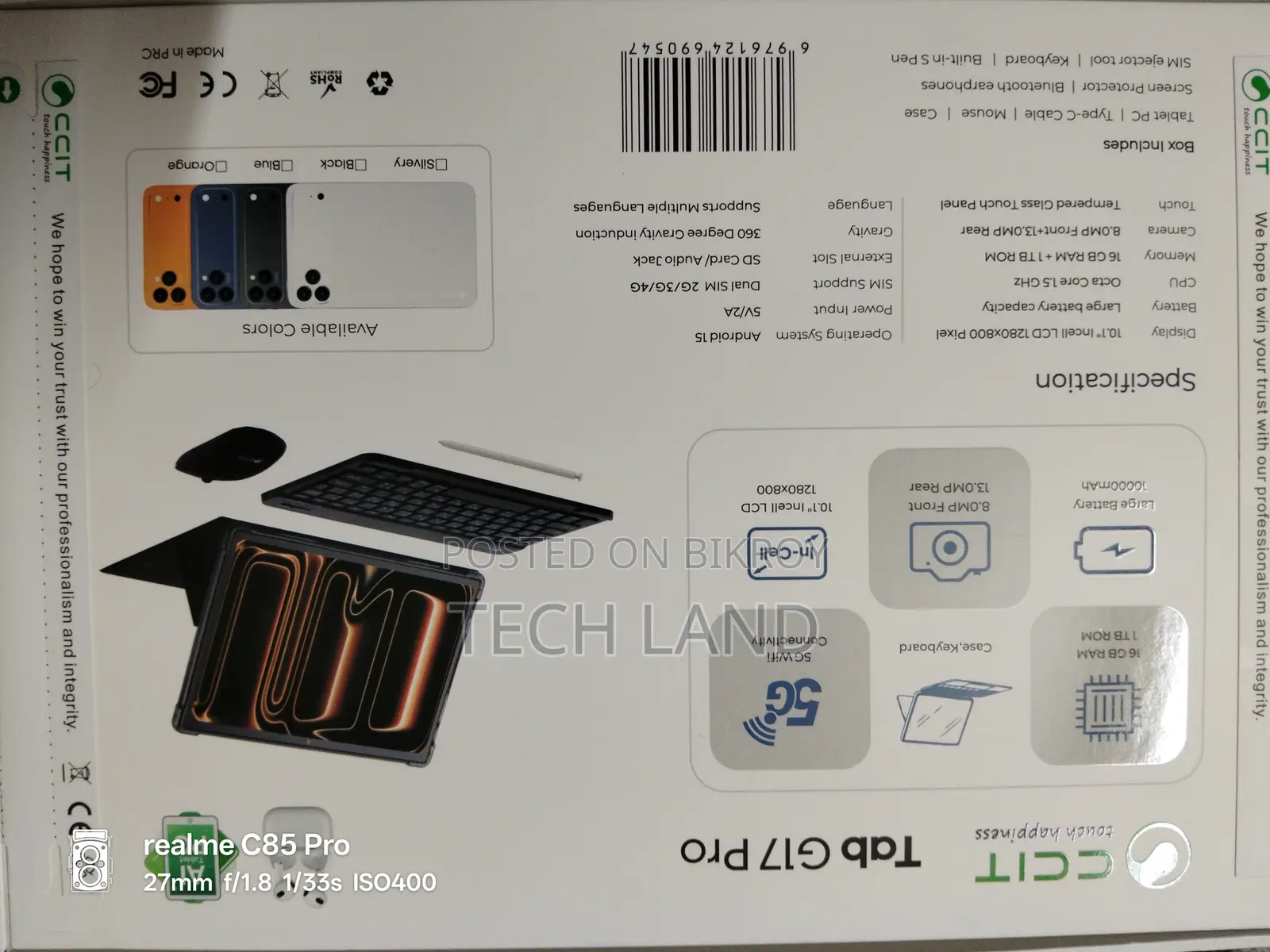 Tablet 1TB Black