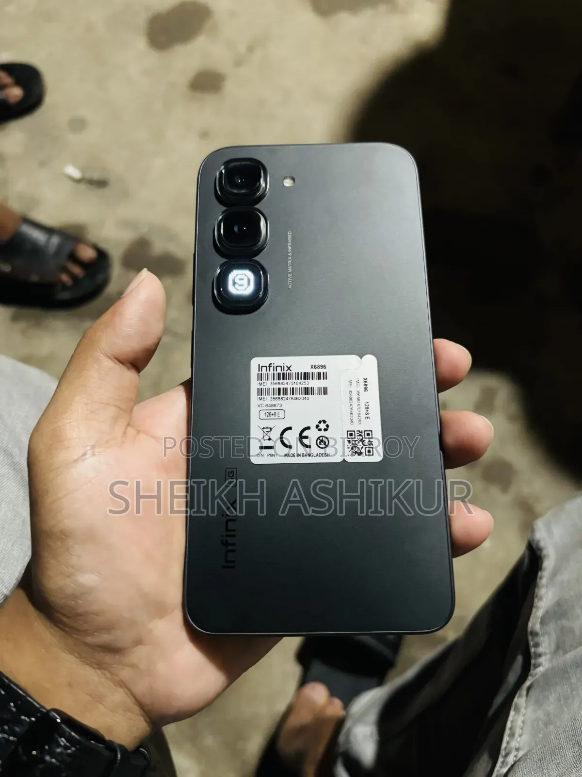 Infinix Hot 70 Pro 5G+ 256 GB Black