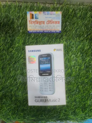 New Samsung Guru Music 2 Black