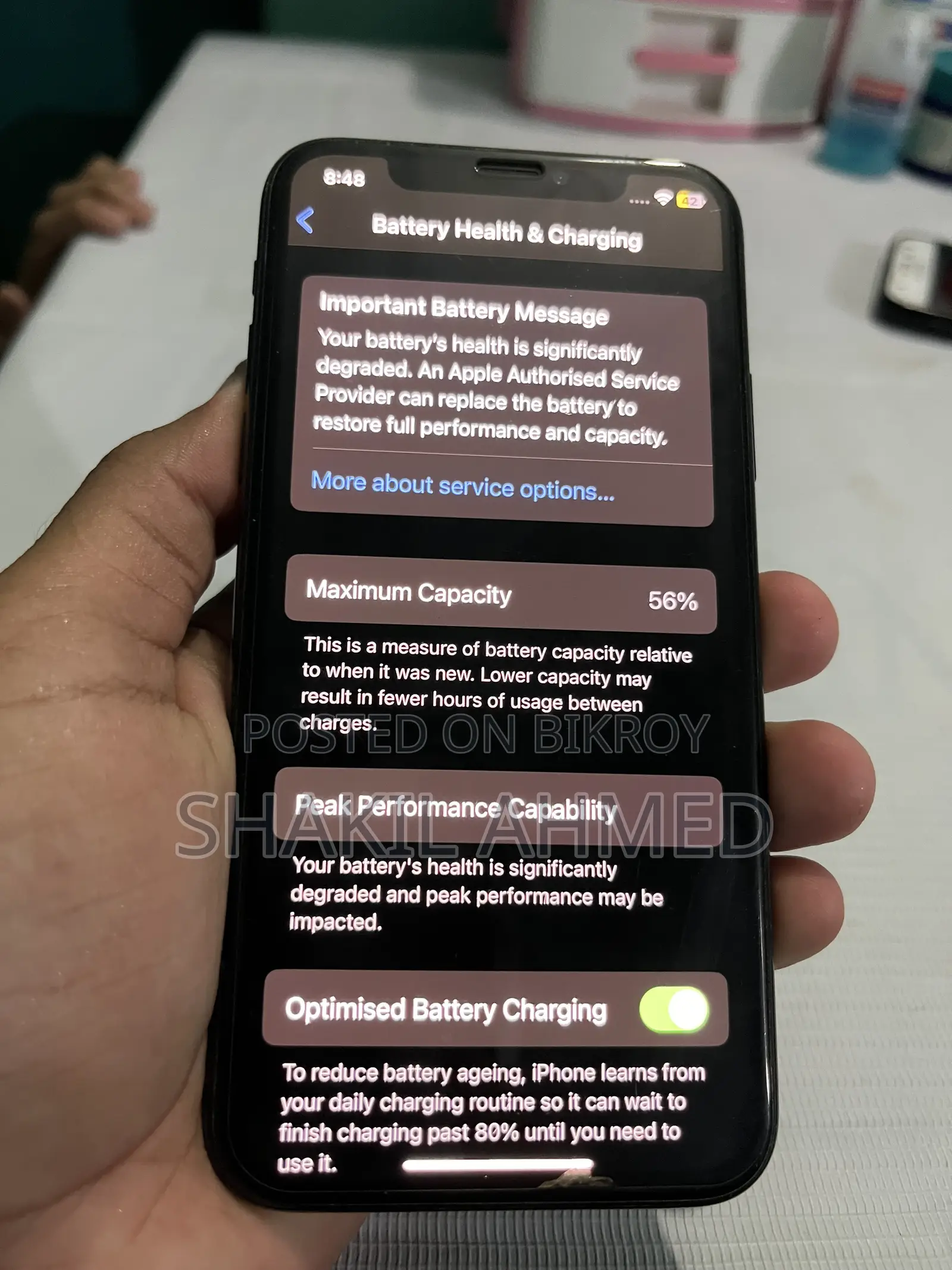 অ্যাপল আইফোন এক্স ৬৪ জিবি ব্ল্যাক