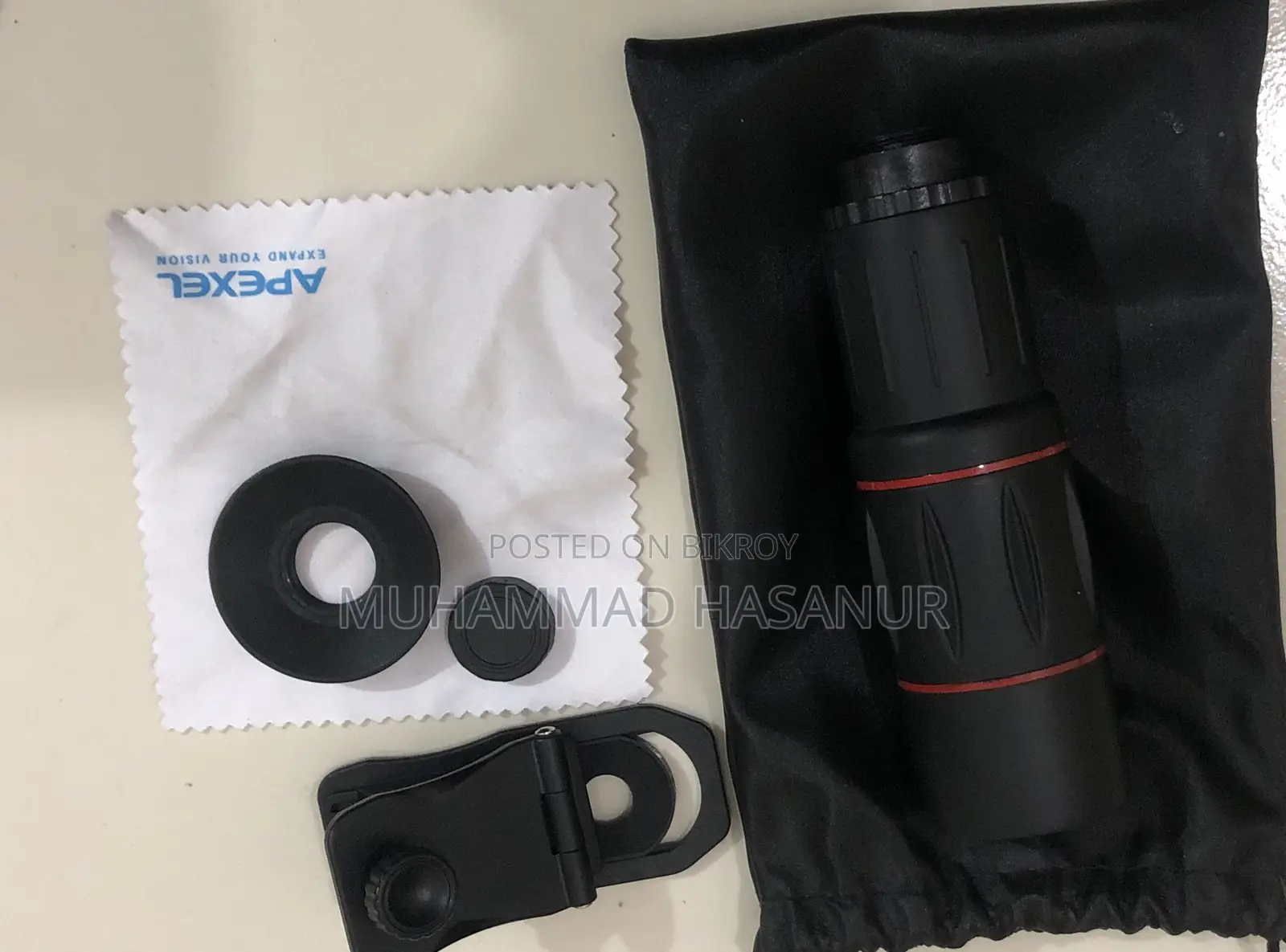 Apexel 18x Telephoto Mobile Camera Zoom Lens With Clip for Mobile