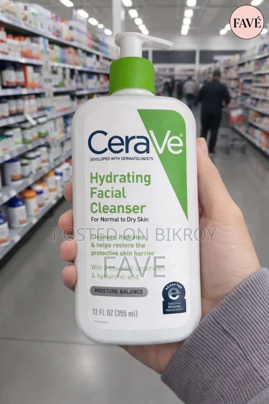 CeraVe Hydrating Facial Cleanser 12oz