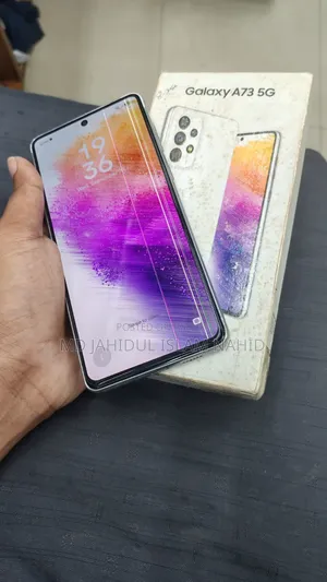 নতুন স্যামসাং গ্যালাক্সি এ৭৩ ৫জি ২৫৬ জিবি সাদা