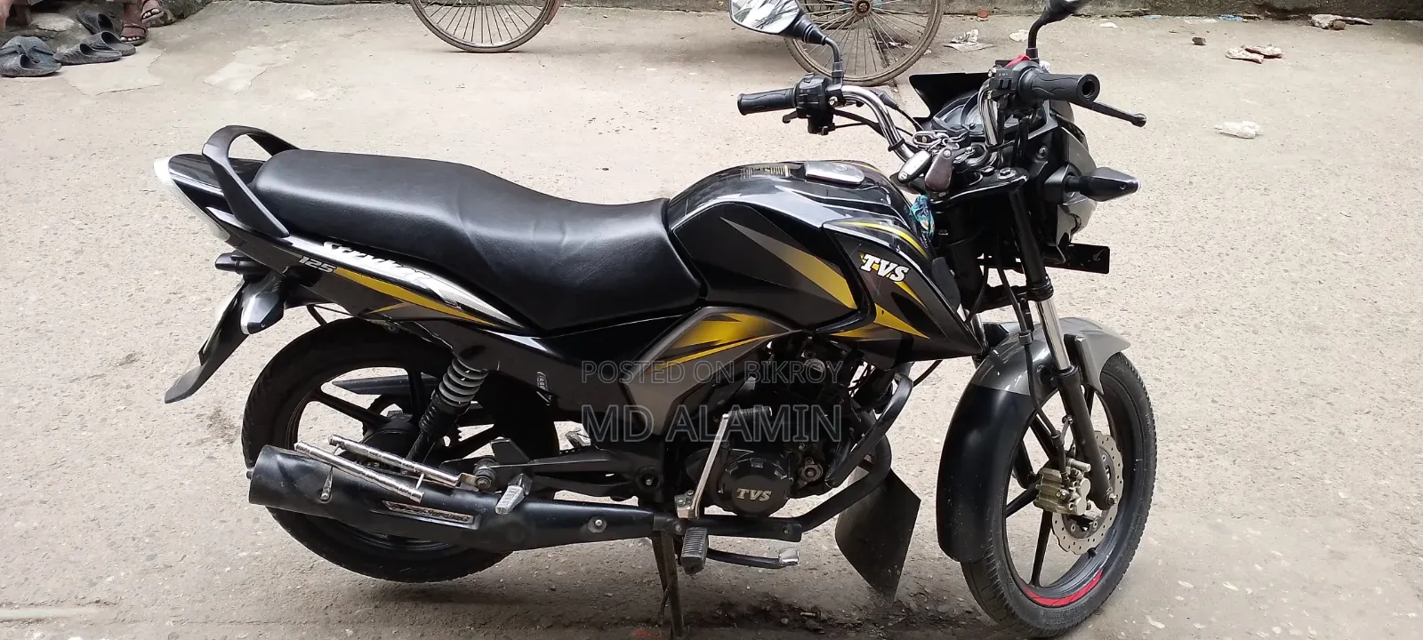 TVS Stryker 125 2022 Black
