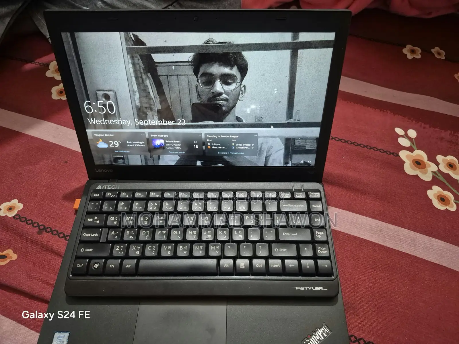 Laptop Lenovo ThinkPad T460 8GB Intel Core i5 SSD 256GB