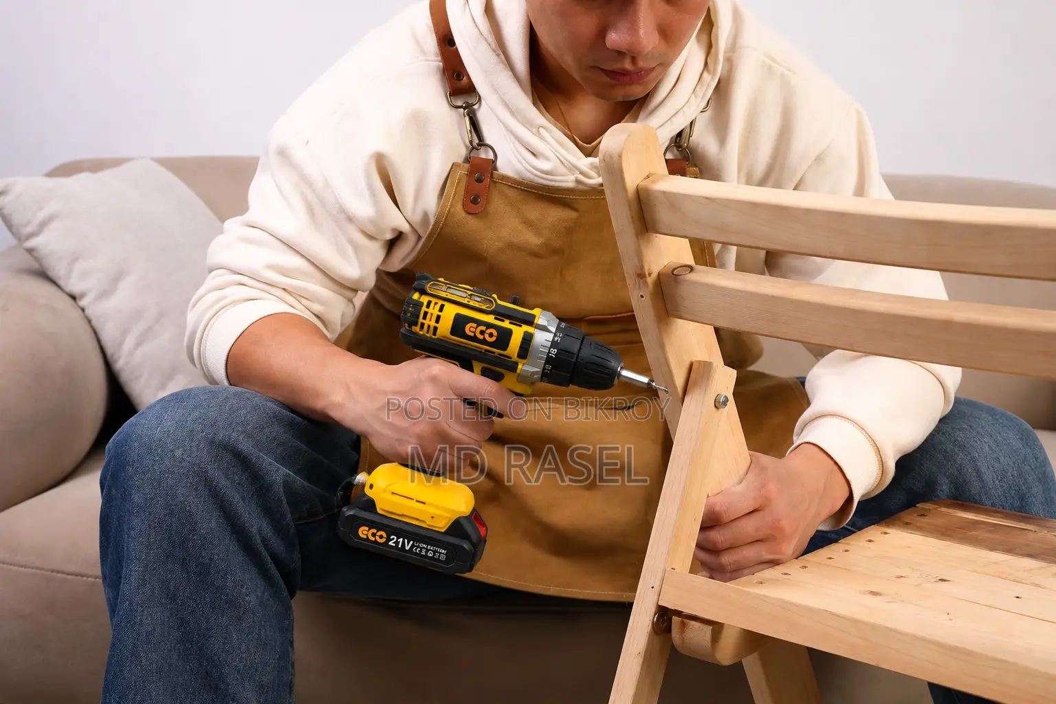 21V Drill Machine | Cordless Electric Drill | ECO | Brand New
