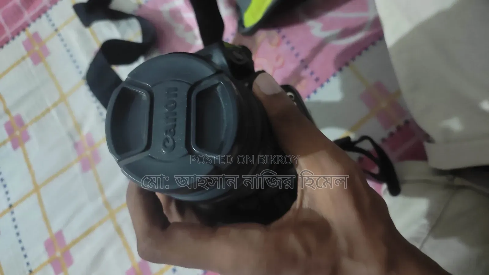 ক্যানন ৬০০ডি উইথ ১৮-৫৫ কিট লেন্স, ব্যাটারি, চার্জার, ব্যাগ