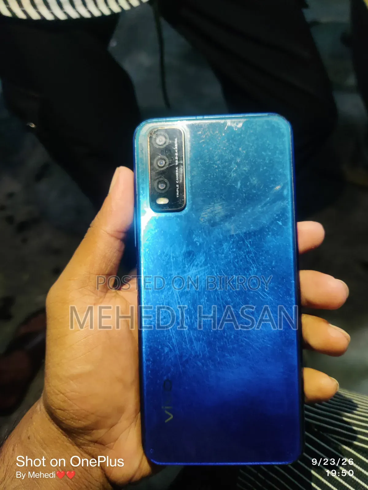 Vivo Y20 64 GB Blue