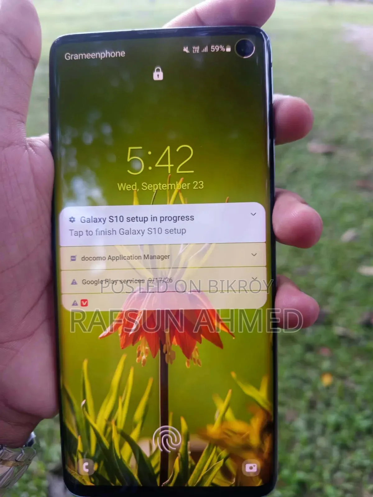 Samsung Galaxy S10 128 GB Purple