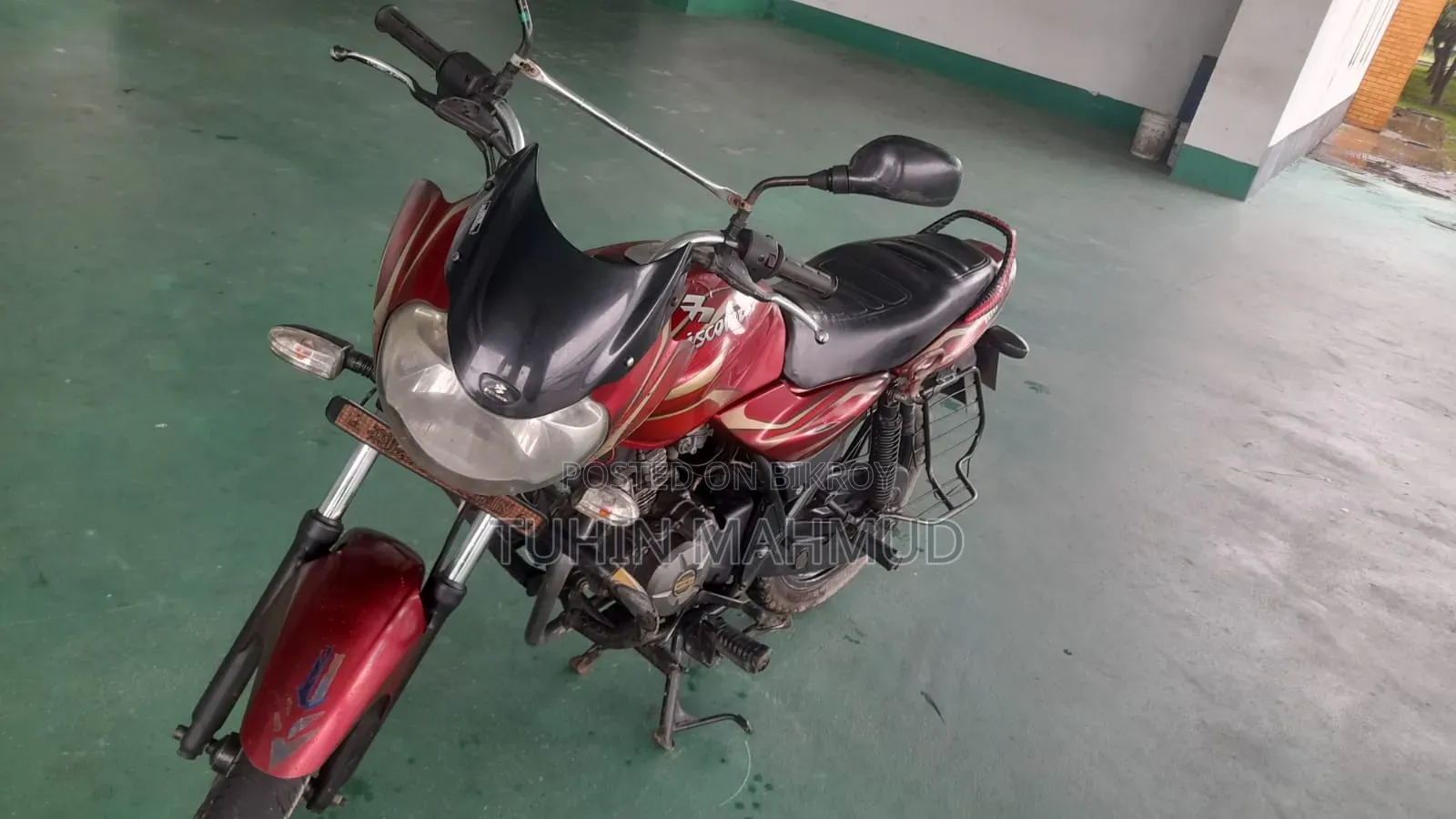 Bajaj Discover 100 2016 Red