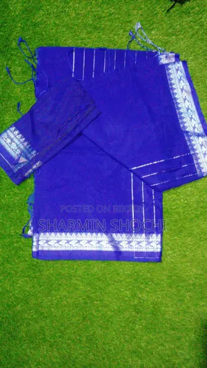 হাফ সিল্ক এবং পিওর কটন শাড়ী 