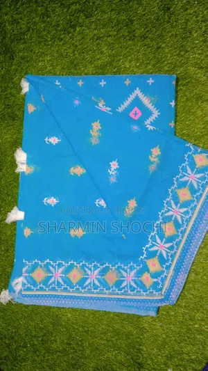 হাফ সিল্ক এবং পিওর কটন শাড়ী 