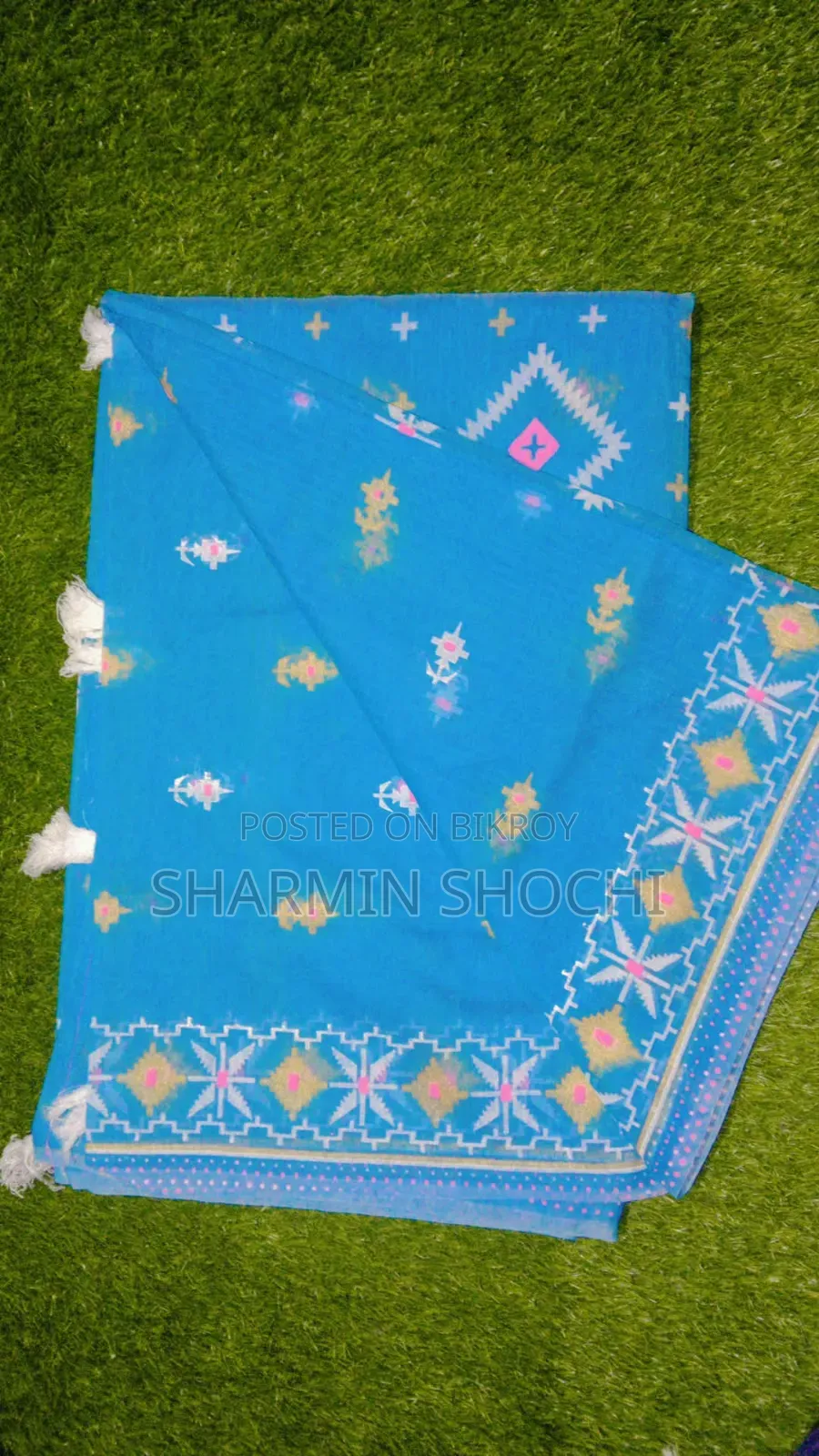 হাফ সিল্ক এবং পিওর কটন শাড়ী 