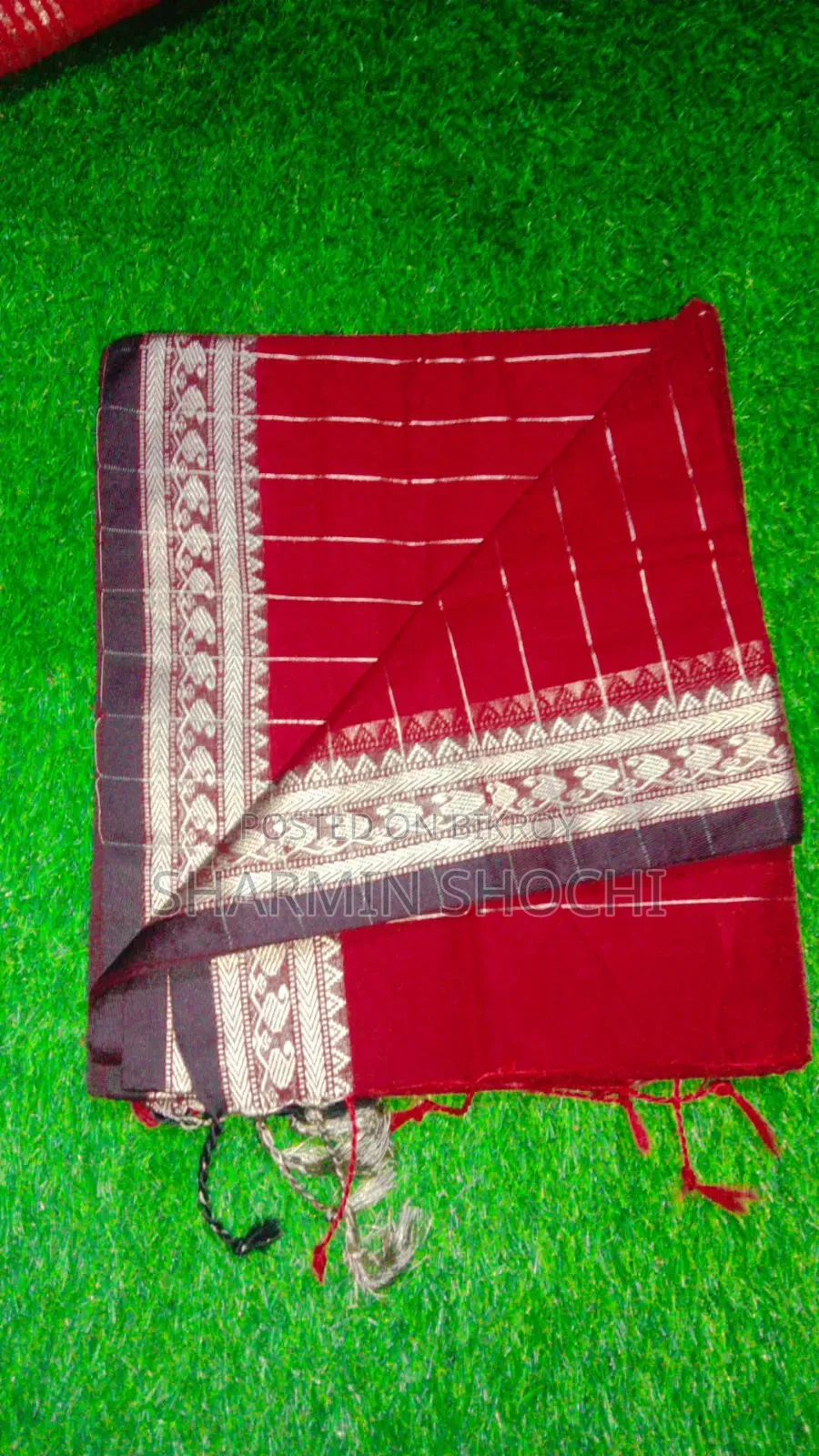 হাফ সিল্ক এবং পিওর কটন শাড়ী 
