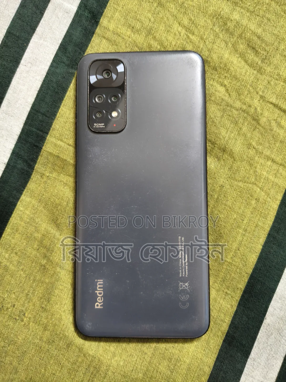 শাওমি রেডমি নোট ১১ ১২৮ জিবি ব্ল্যাক