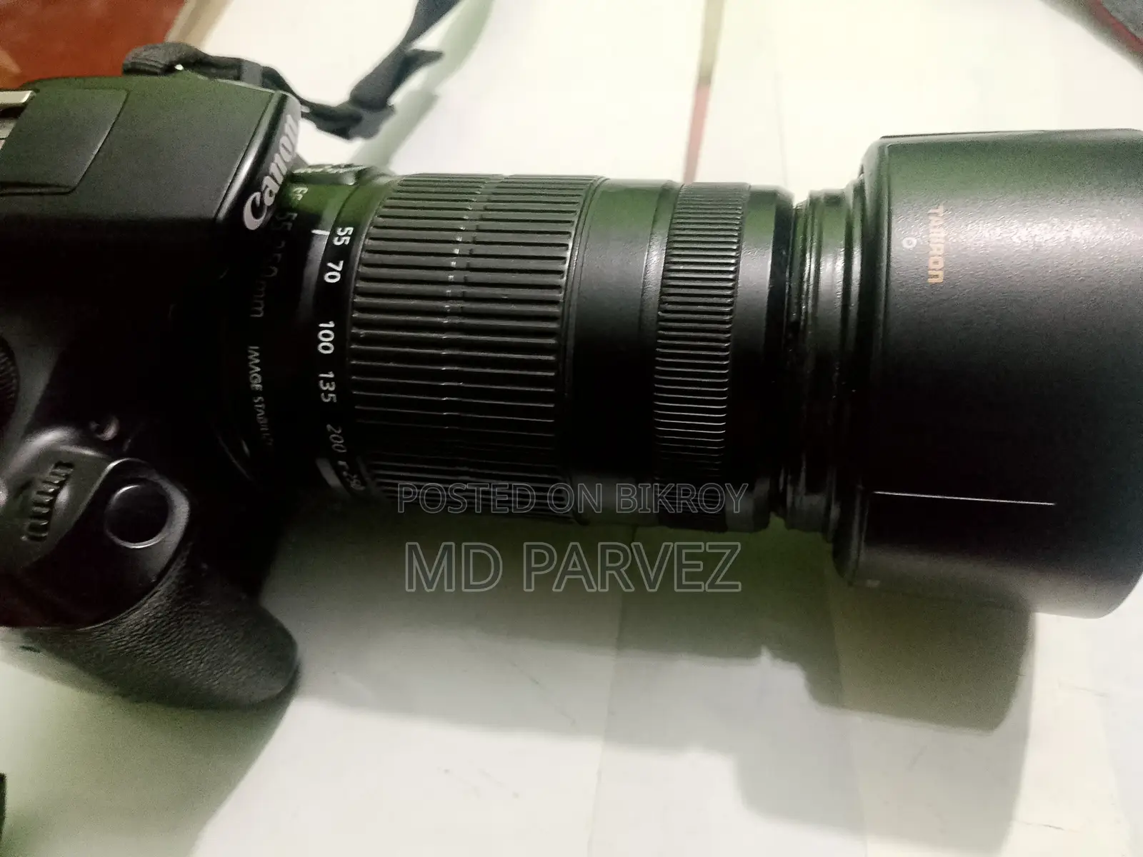 Sell Post Canon Eos 1300d + 55-250 Zoom Lens