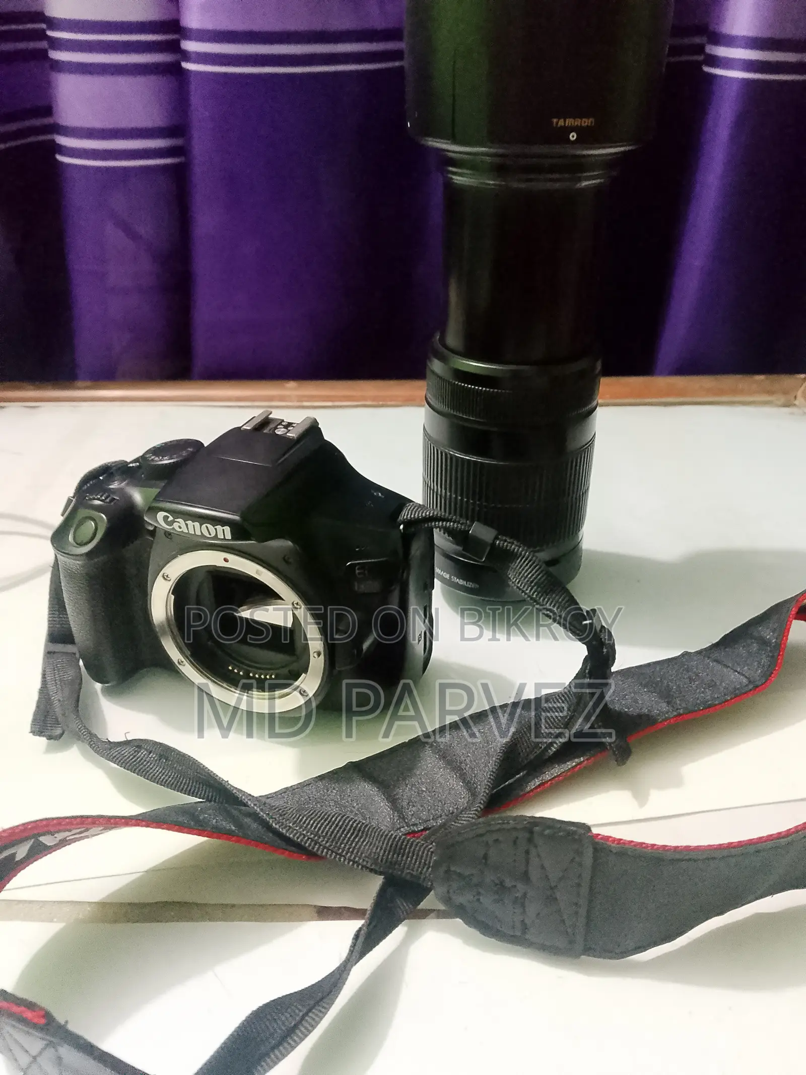 Sell Post Canon Eos 1300d + 55-250 Zoom Lens